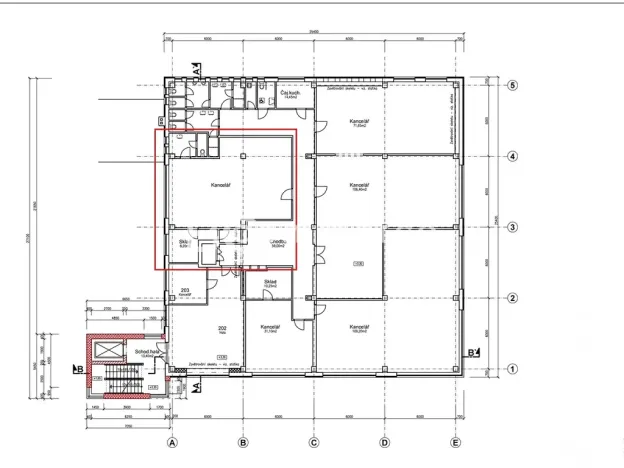 Pronájem ordinace, Brno, 90 m2