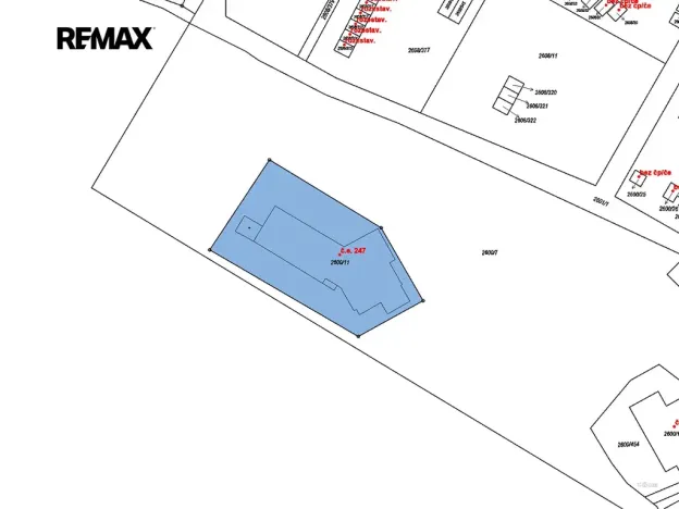Prodej rodinného domu, Doksy, Pod Borným, 1700 m2