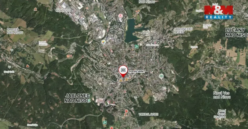Prodej bytu 2+kk, Jablonec nad Nisou, Dvorská, 57 m2