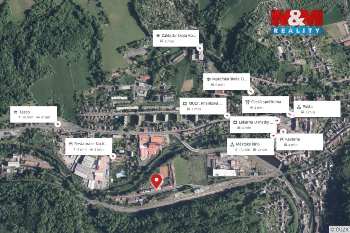 Prodej bytu 1+kk, Benešov nad Ploučnicí, Nádražní, 25 m2