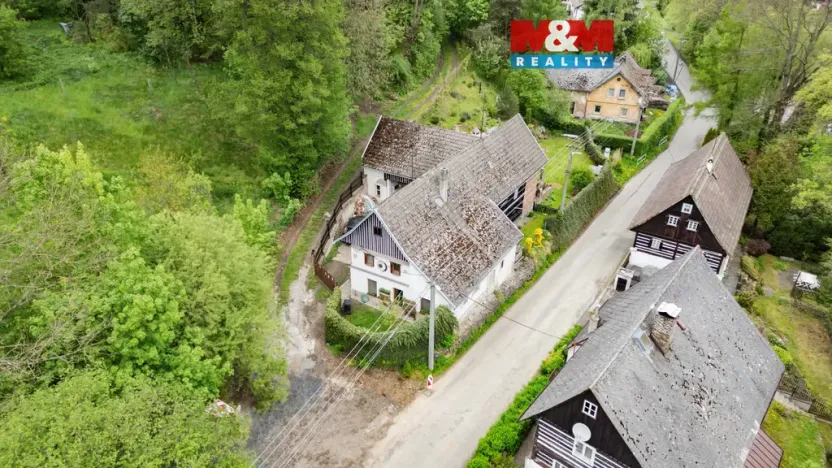 Prodej chalupy, Žandov - Dolní Police, 160 m2