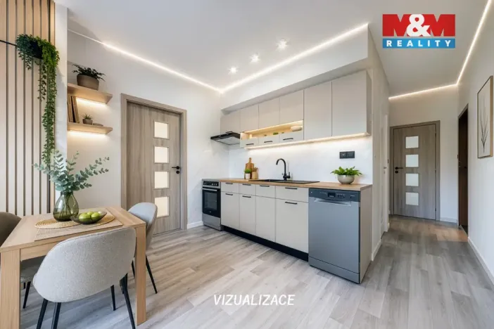 Prodej bytu 3+1, Jirkov, Krušnohorská, 66 m2