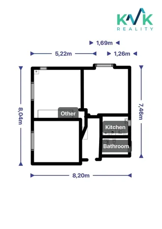 Pronájem bytu 3+1, Karlovy Vary, Dalovická, 64 m2