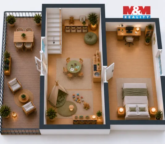 Prodej rodinného domu, Český Krumlov - Nové Spolí, Potoční, 105 m2