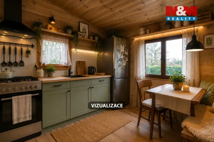 Prodej chaty, Hradištko - Pikovice, Na Mezi, 28 m2