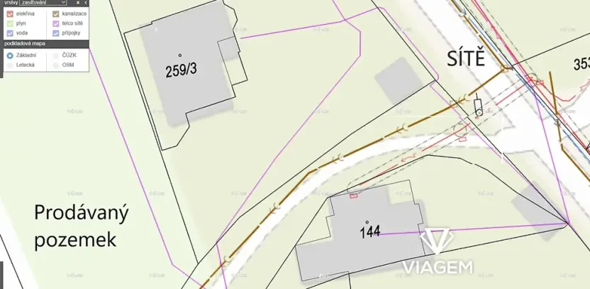 Prodej podílu pole, Šípy, 1860 m2