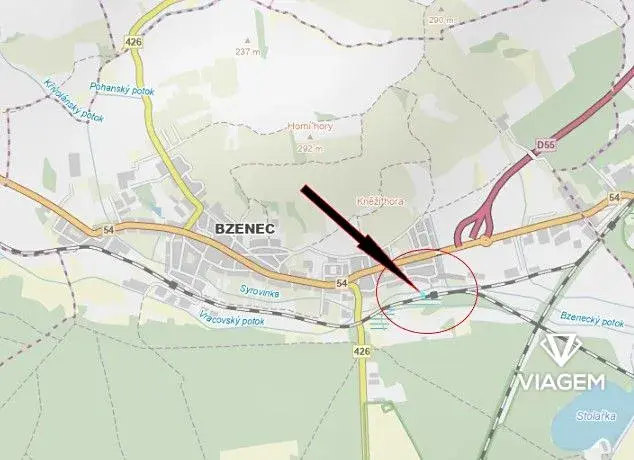 Prodej zahrady, Bzenec, 826 m2