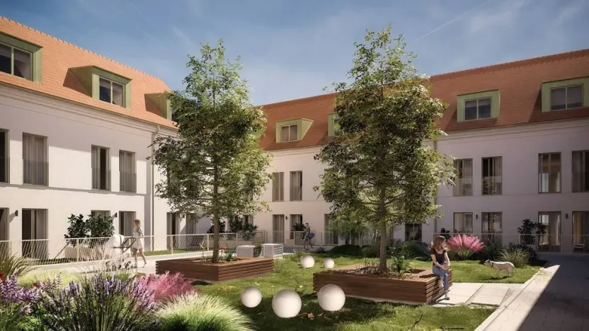 Prodej bytu 1+kk, Brandýs nad Labem-Stará Boleslav - Stará Boleslav, Nábřeží, 36 m2