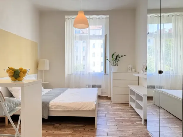 Pronájem bytu 1+kk, Praha - Vršovice, Slovinská, 22 m2