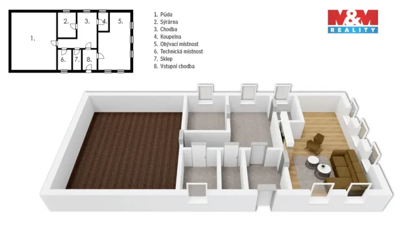 Prodej rodinného domu, Suchý Důl, 290 m2