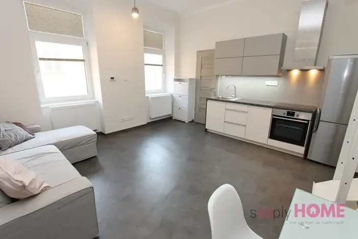 Pronájem bytu 2+kk, Praha - Holešovice, Milady Horákové, 45 m2