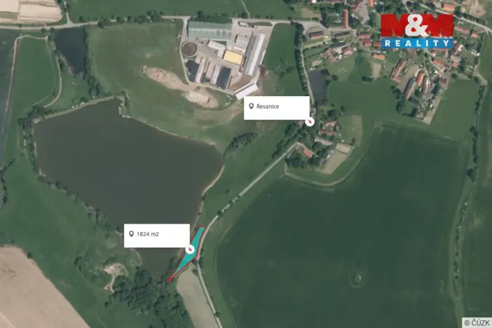 Prodej pole, Kasejovice - Řesanice, 68442 m2