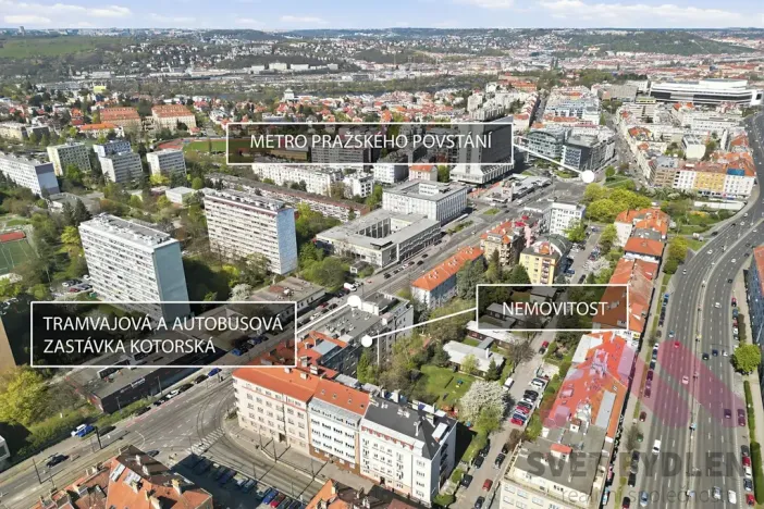 Pronájem bytu 2+kk, Praha - Nusle, Na Pankráci, 60 m2