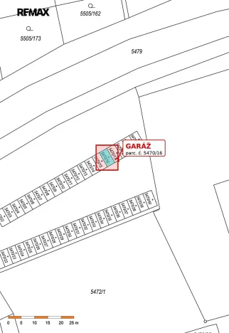Prodej garáže, Česká Lípa, 20 m2