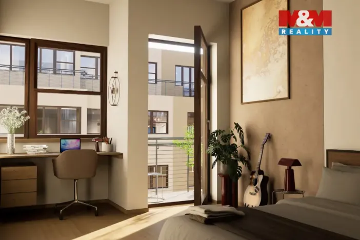 Prodej bytu 1+kk, Praha - Holešovice, Vinařská, 22 m2
