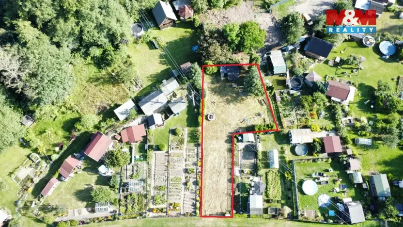 Prodej zahrady, Nejdek, 463 m2