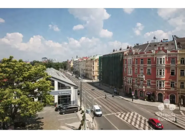 Pronájem bytu 1+kk, Praha - Karlín, Šaldova, 25 m2
