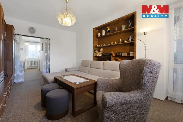 Prodej bytu 2+1, Unhošť, Karla Čapka, 51 m2