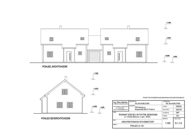 Prodej rodinného domu, Milešov, 74 m2