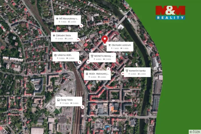 Prodej bytu 2+1, Český Těšín, Božkova, 68 m2