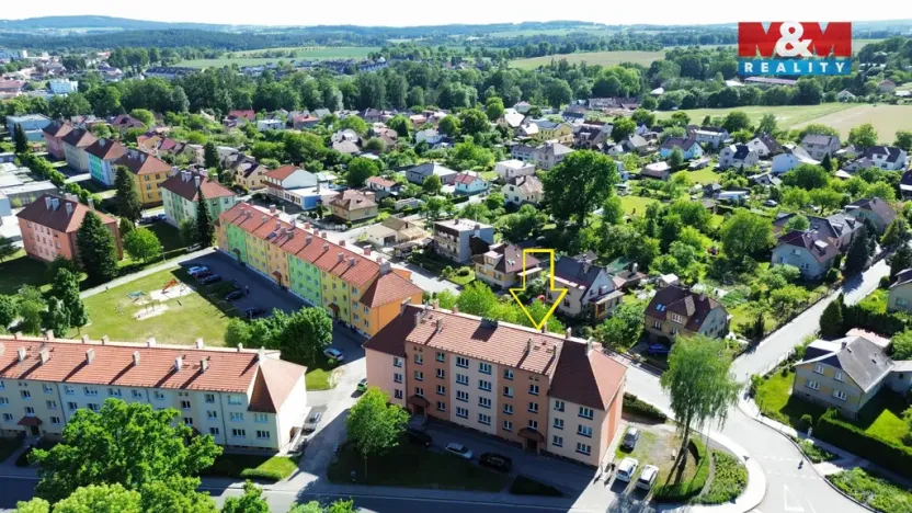 Prodej bytu 2+1, Pacov, Na Blatech, 54 m2