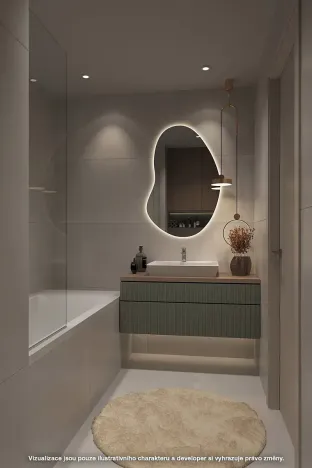 Prodej bytu 2+kk, Kladno, Unhošťská, 43 m2