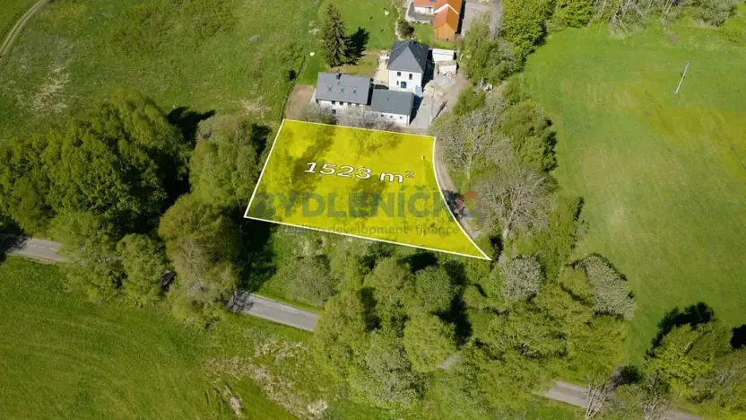 Prodej pozemku pro bydlení, Horní Planá, 1523 m2