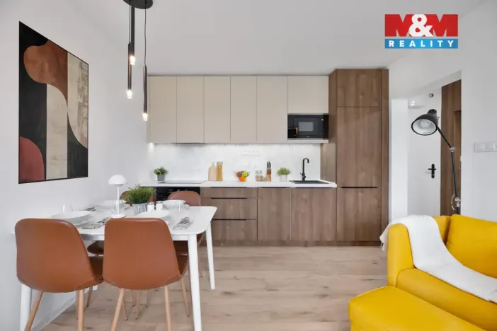Pronájem bytu 2+kk, Ostrava - Výškovice, Výškovická, 39 m2