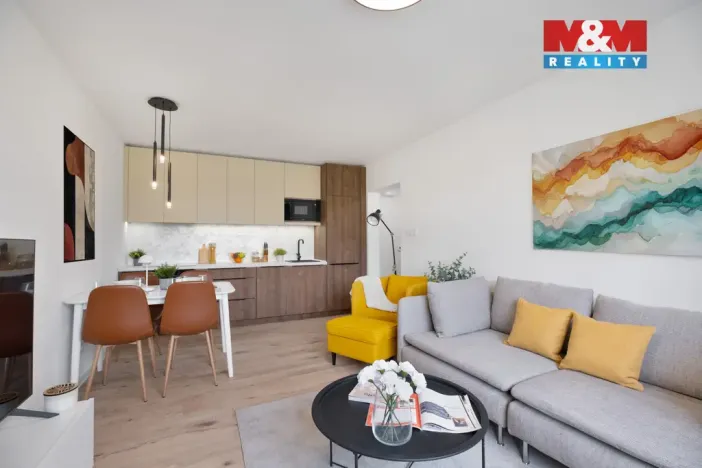 Pronájem bytu 2+kk, Ostrava - Výškovice, Výškovická, 39 m2