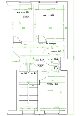 Pronájem bytu 2+1, Brno, Berkova, 52 m2