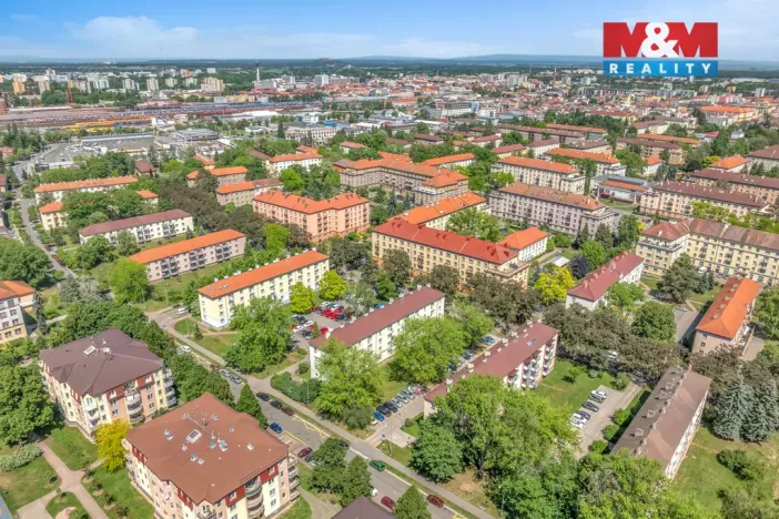 Prodej bytu 2+1, Pardubice - Zelené Předměstí, Jiránkova, 58 m2