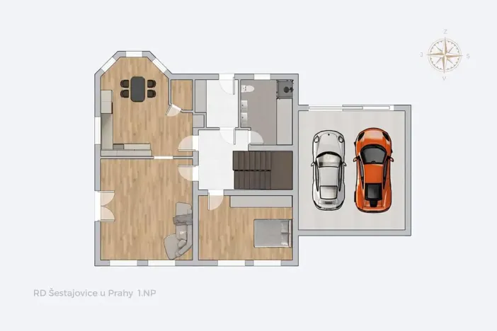 Prodej rodinného domu, Šestajovice, 255 m2