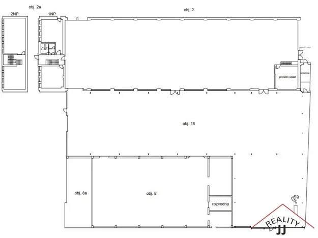 Pronájem skladu, Praha - Hostivař, U továren, 3360 m2