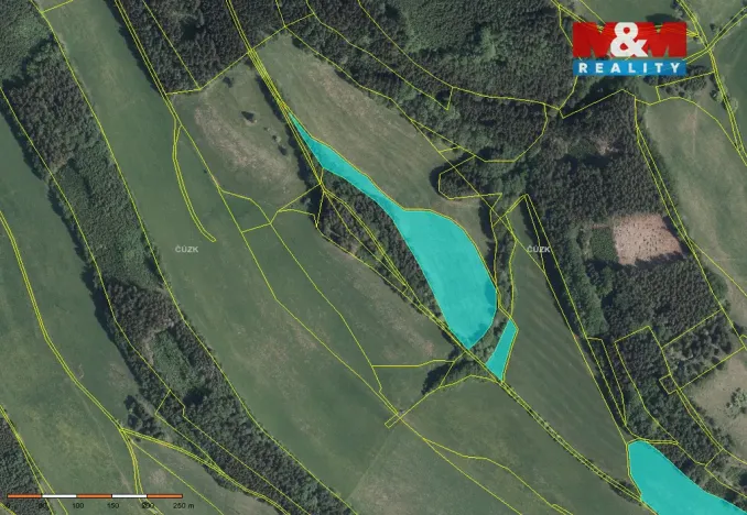 Prodej louky, Stárkov - Bystré, 121606 m2