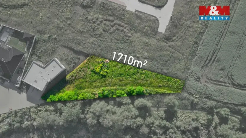 Prodej pozemku pro bydlení, Most - Vtelno, 1710 m2