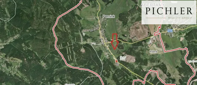 Prodej pozemku, Pernink, 14284 m2