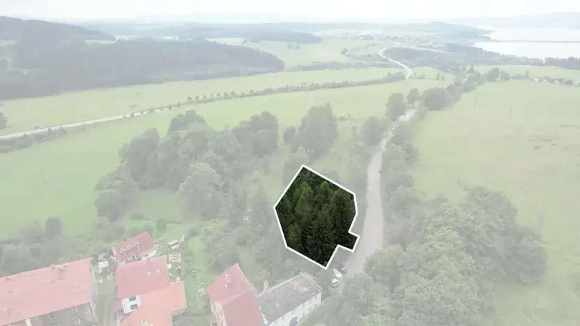 Prodej pozemku pro bydlení, Černá v Pošumaví, 656 m2