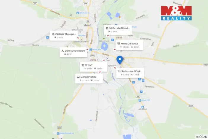 Pronájem restaurace, Mimoň - Mimoň I, Pražská, 85 m2