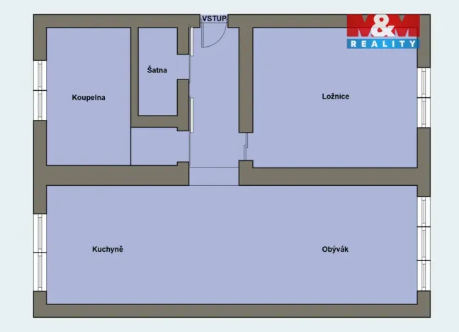 Prodej bytu 2+1, Chomutov, Selská, 67 m2