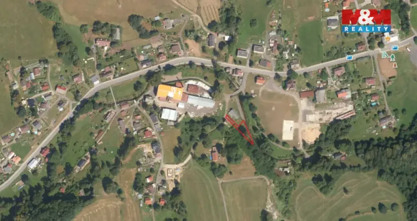 Prodej zahrady, Chrastava, 349 m2