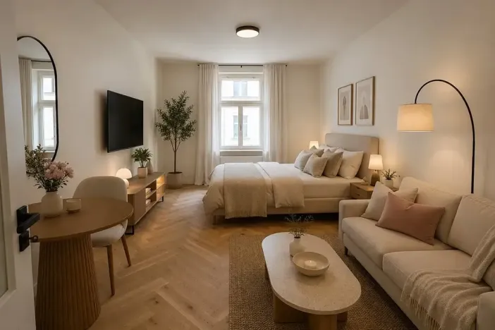 Prodej bytu 1+1, Praha - Žižkov, Seifertova, 33 m2
