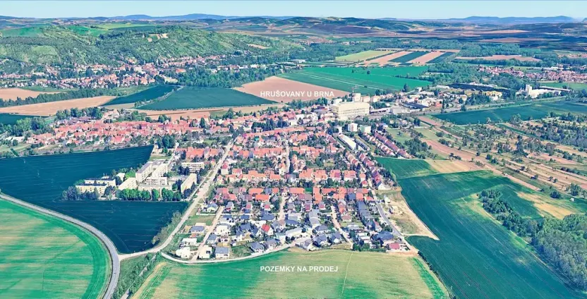 Prodej pozemku pro bydlení, Hrušovany u Brna, Pod Střediskem, 611 m2