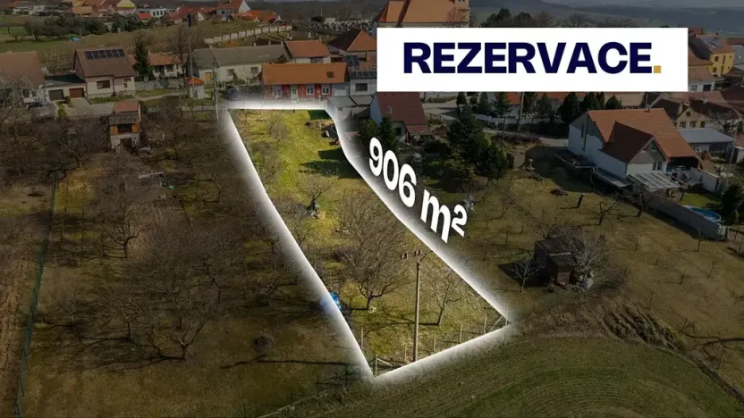 Prodej pozemku pro bydlení, Vrbice, 906 m2