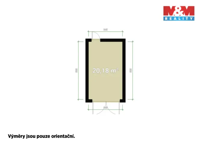 Prodej garáže, Hroznětín, Sídliště, 21 m2