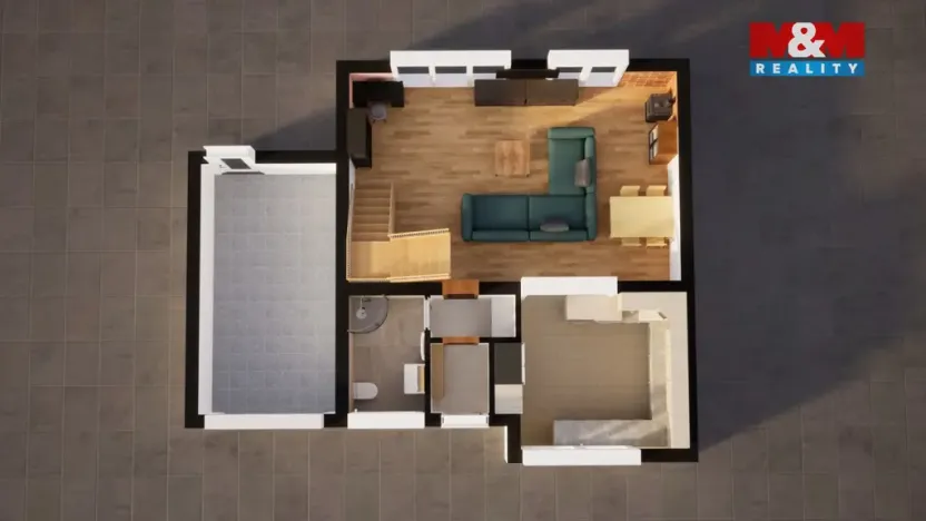 Prodej rodinného domu, Býkev, 124 m2