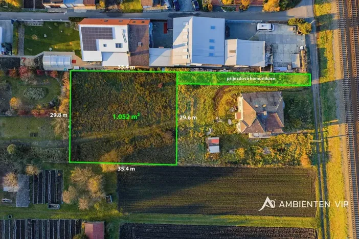 Prodej pozemku pro bydlení, Křenovice, Vlárská, 1248 m2