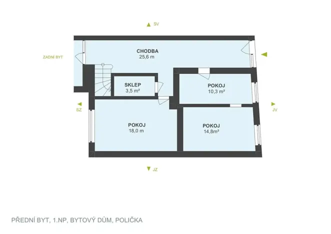 Prodej rodinného domu, Polička, Družstevní, 162 m2