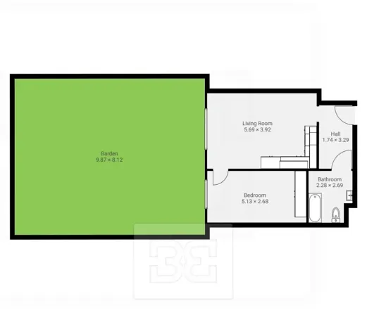 Pronájem bytu 2+kk, Hostivice, Ječná, 53 m2