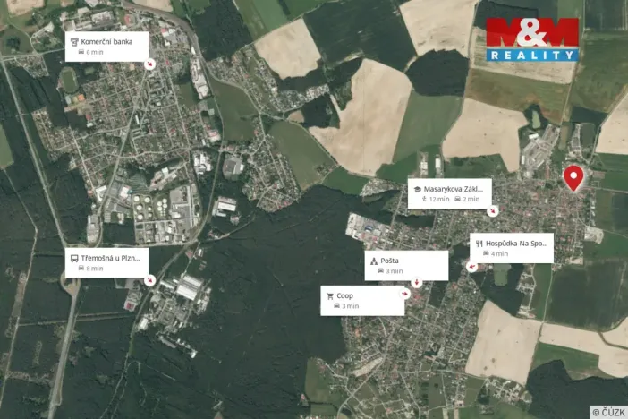 Prodej rodinného domu, Zruč-Senec - Zruč, Zlatá, 83 m2