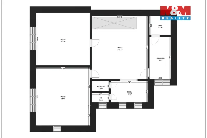 Prodej rodinného domu, Oskořínek, Novodvorská, 400 m2